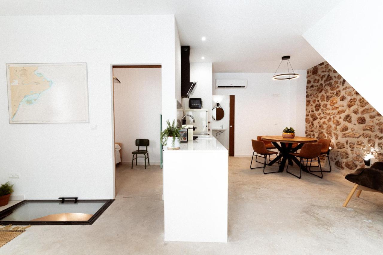 Apt. Con Piscina Interior En La Playa Alguer L'Ametlla de Mar Ngoại thất bức ảnh